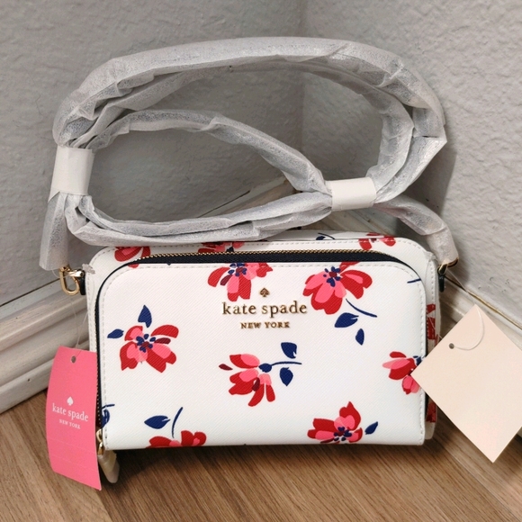 staci tea garden toss dual zip around crossbody